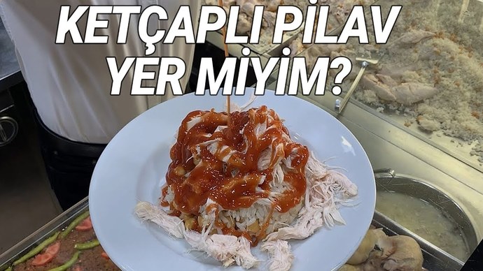 Pilavın üstüne ketçap sıkanlardan mısınız?