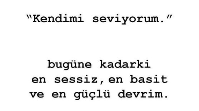 Kendinizde en çok neyi seviyorsunuz?