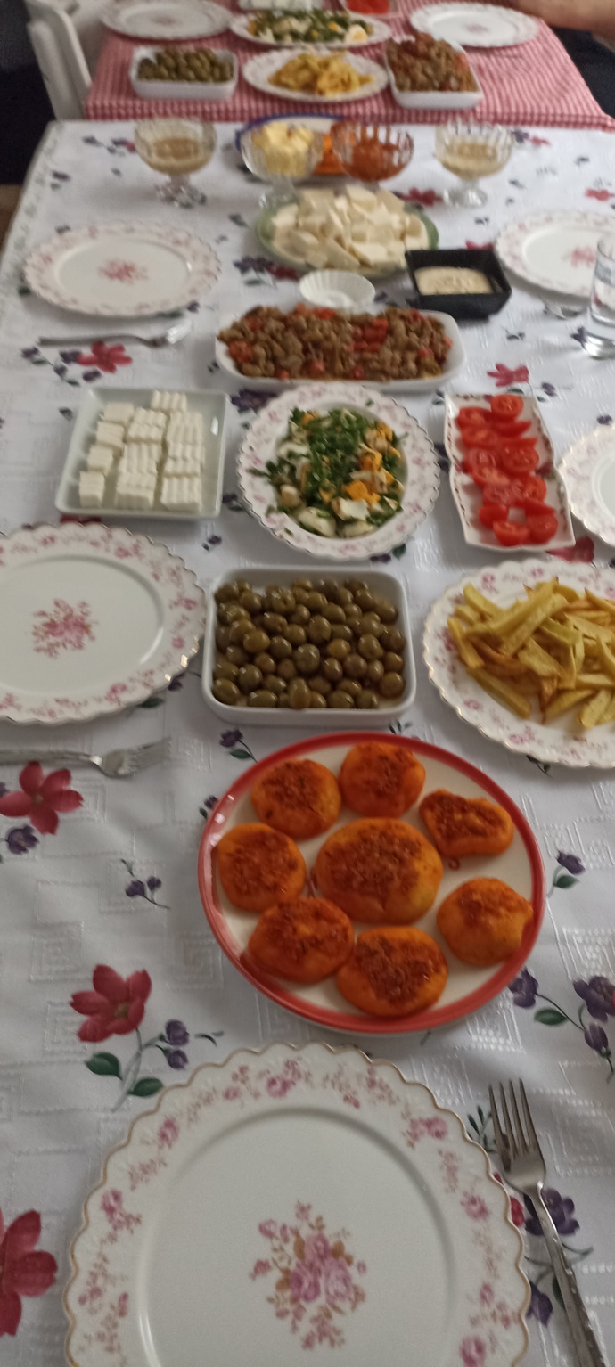 Hafta sonu kahvaltınızı nerede yaptiniz?