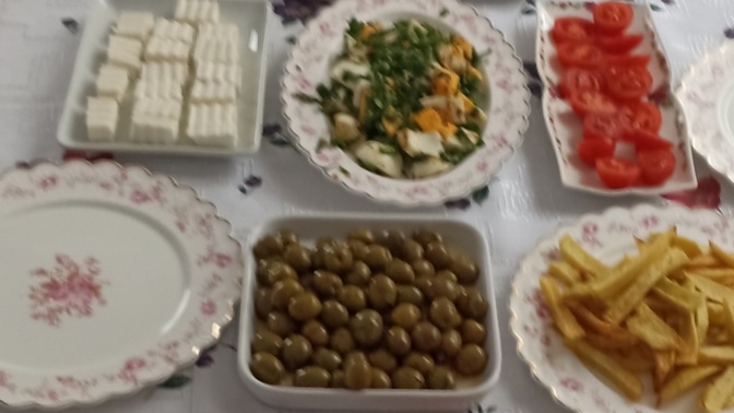 Hafta sonu kahvaltınızı nerede yaptiniz?