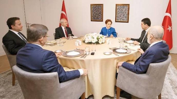 Birbirinin arkasindan iş çeviren. Adaylık için ayak kaydirma oyunlari yapan, 6+1 li Millet ittifakı size guven veriyormu?