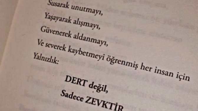 Yalnızlık senin için dert mi zevk mi?