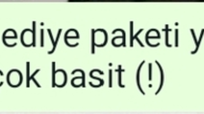Hediye paketleme işini abartır mısınız?
