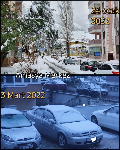 Bulunduğunuz şehre kar düştü mü?