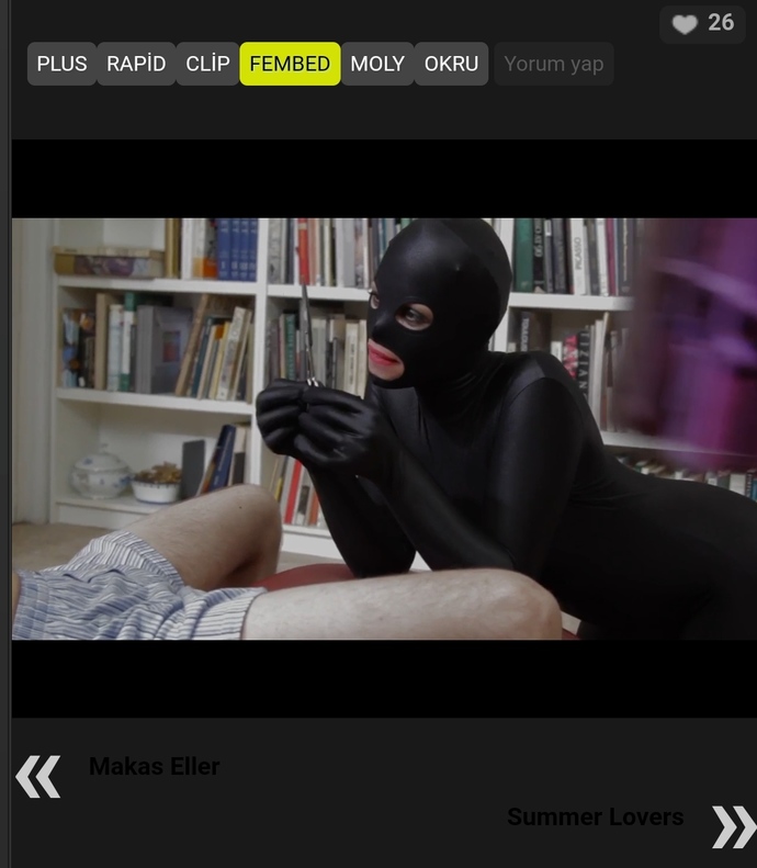 Sizce bu film sahnesinin devamında neler oluyordur?
