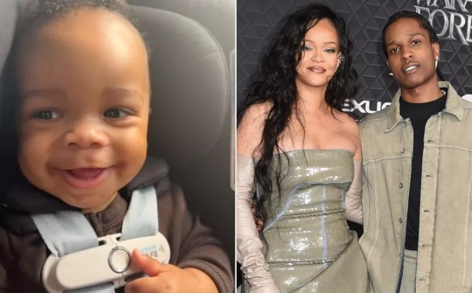 Rihanna sonunda oğlunun yüzünü gösterdi! Sizce kime benziyor?