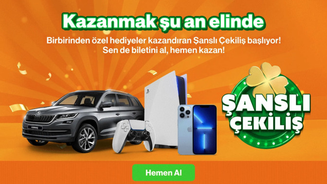 Trendyol şanslı çekilişlerine bilet alıp kazanan şanslı oldu mu?