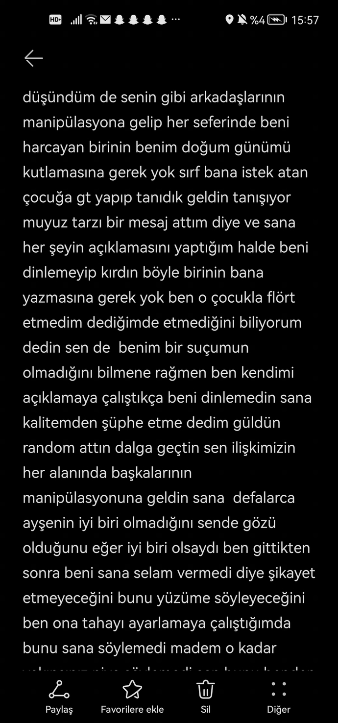 Eski sevgilim doğum günümü kutlayınca bu mesajı atacağım nasıl sizce?