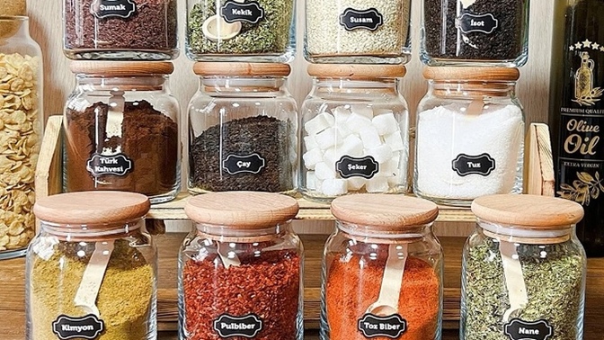 Bu bambu kapaklı kavanozlar kullanışlı mı?
