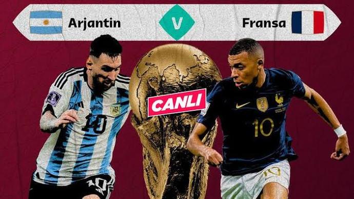 Arjantin ile Fransa maçı var sen kimi tutuyorsunuz?