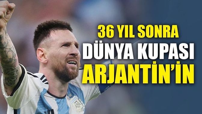 Messi'den müthiş bir veda! Dünya şampiyonu olarak milli takımı bıraktı ve tarih yazdı! Ne düşünüyorsunuz?