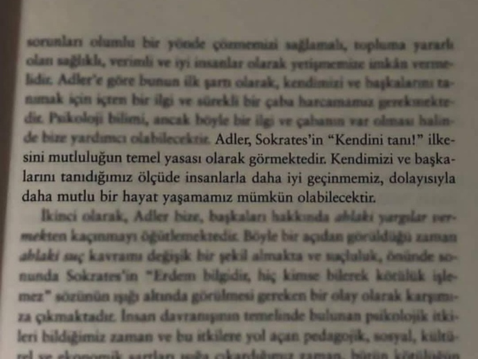 Sence sen nasıl birisin?