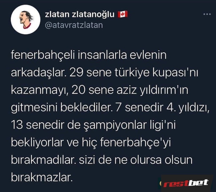 Fenerbahçeliler vazgeçmez desek yeri mi?