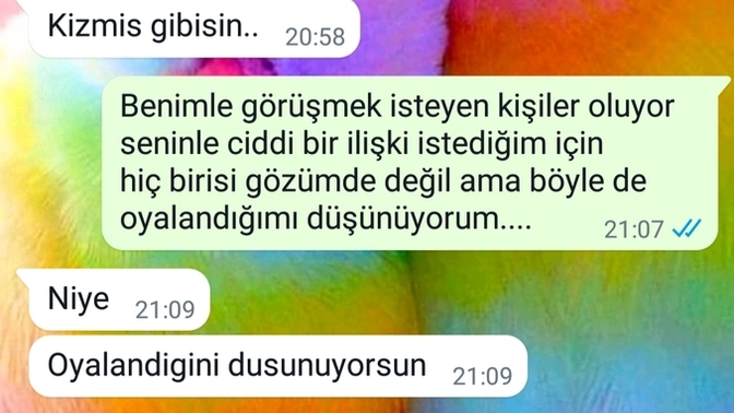 Sevgilimle Kavga Ettik? (Resimli)?