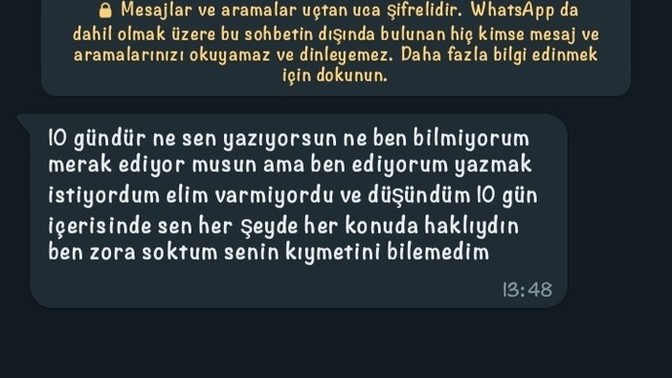 Kinci misiniz çabuk soğur musunuz karşılık alamayınca?