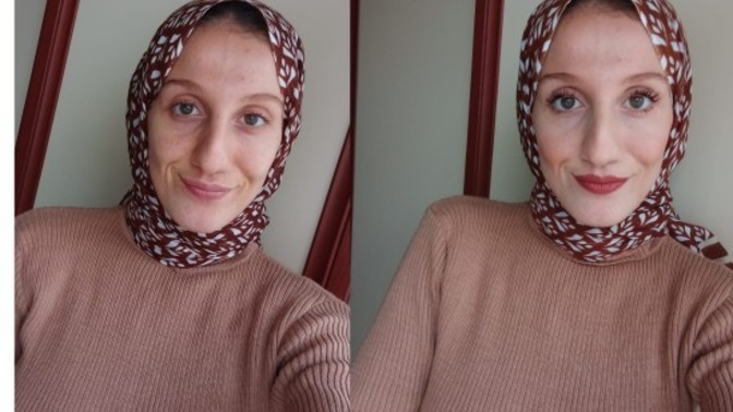 Makyajsız ve makyajlı halim arasından çok fark var mı?