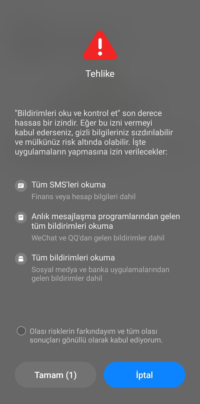 Akıllı saat kullanırken bu ayarı onaylamak bir sorun çıkarır mı?