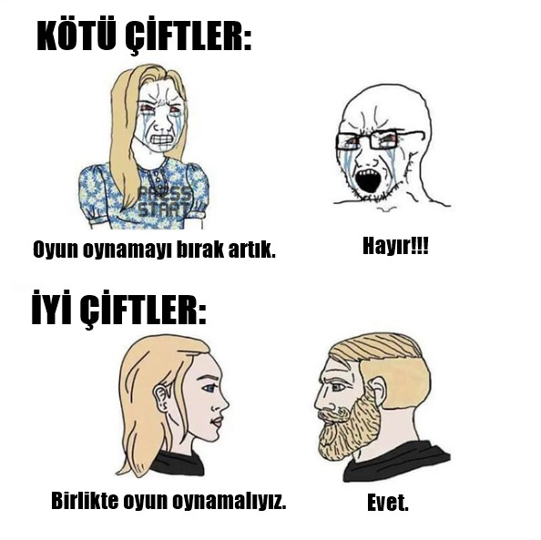 Birlikte oyun oynayalım diyen sevgili herkesin hayali mi?