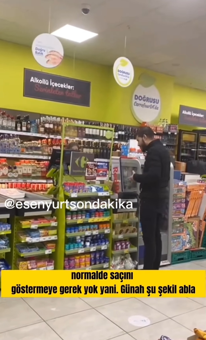 Esenyurt zincir markette kadının hayatını eleştiren adam hakkında neler düşünüyorsunuz?