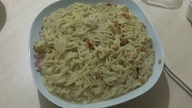 4 paket noodle miss. Noodle seven var mı?
