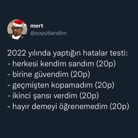 2022 hatalar testi! Sizin puanınız kaç?