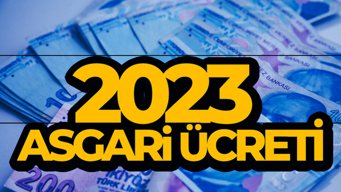 SON DAKİKA: 2023 asgari ücret zammı belli oldu! Yeni asgari ücret 8 bin 500 TL oldu! Sizce Yeterli mi?