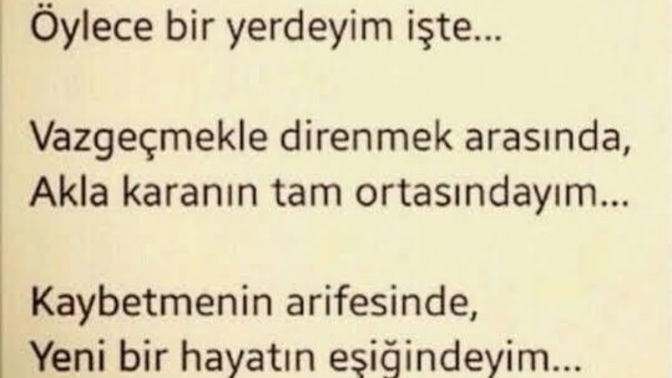 Bu zamana kadar okuduğunuz en güzel şiir hangisi?