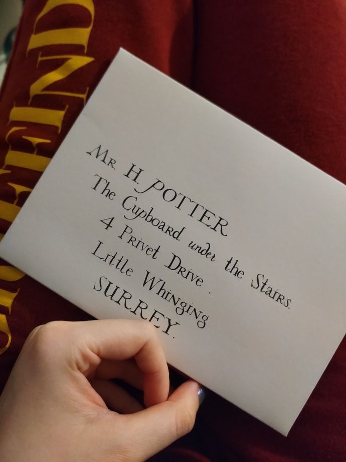 Harry Potter fanları burada mı, mektubunuzu aldiniz mi😁?