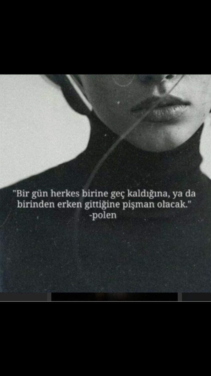 Görseldeki söz için ne düşünüyorsunuz?