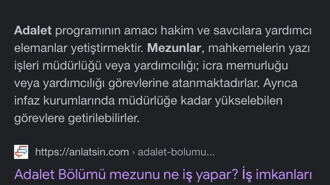 Adalet önlisans mezunu nerelerde çalışabilir?