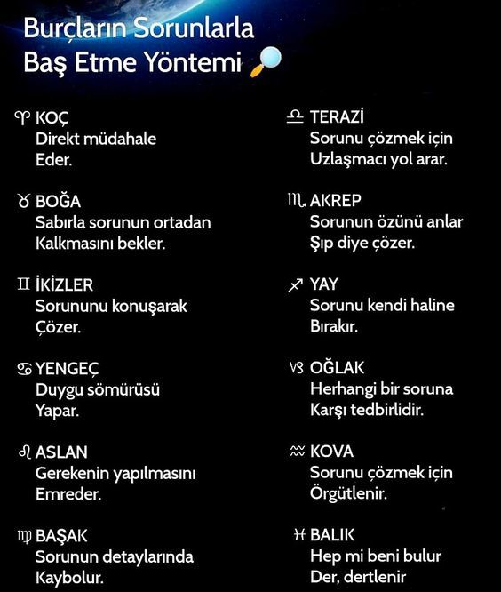 Burcuna göre sen sorunlarla nasıl baş ediyorsun?