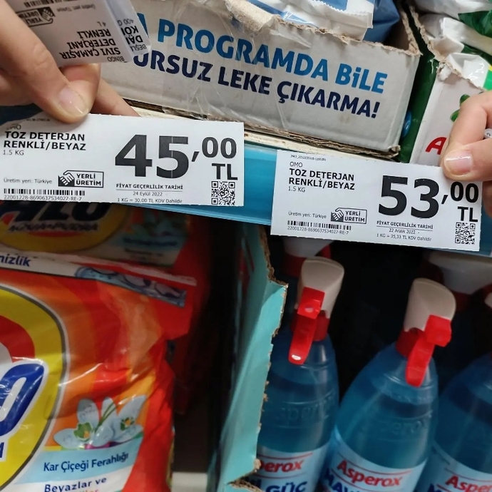 Asgari Ücretin açıklanmasıyla Marketlerde zam yarışı başladı. Buna kim dur diyecek?