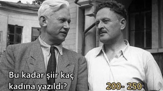 Siz hiç birine şiir yazdınız mı?
