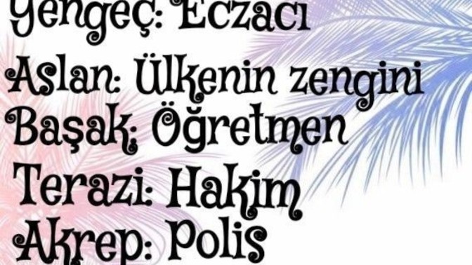 Burcuna göre hangi mesleği yapmalısın?