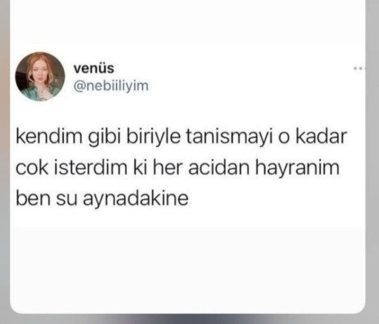 Hiç kendinize bunu dediniz mi?