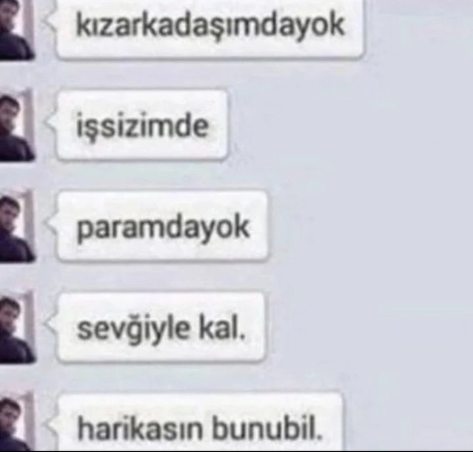 Neyim var ki rapten gayrı :/