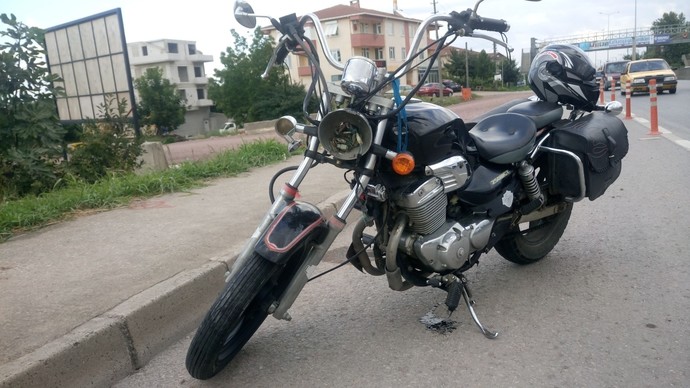 Motor kazası geçirdim. Var mı aynı kaderi paylaşan?