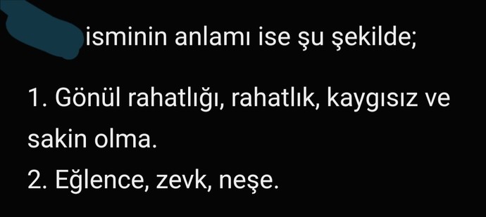İsminizin anlamı nedir? ve isminizin karakteristik özelliklerini biliyormusunuz?