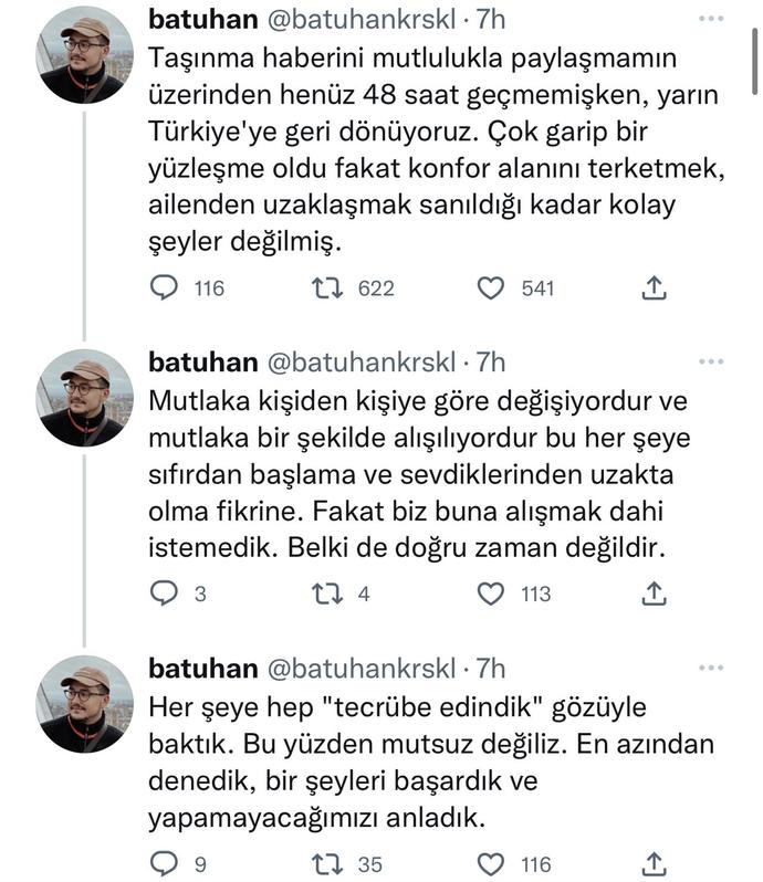 Londraya göçüp 48 saat sonra geri Türkiyeye dönen yazılımcı! Siz yurt dışına gitseniz geri döner misiniz?