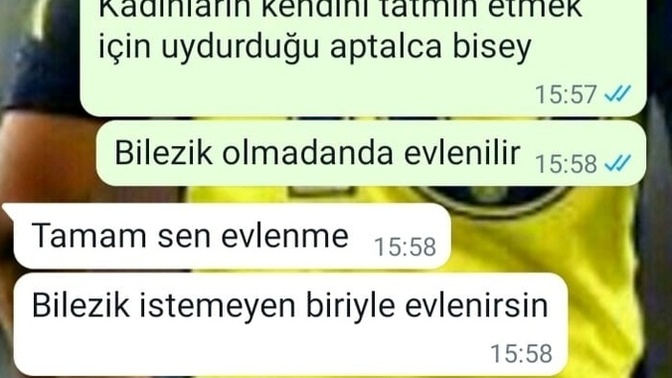 Evlilik için bilezik diye tutturan nişanlıma rest çektim.. Bu kız akrabalarına gösteriş için mi bilezik istiyor?