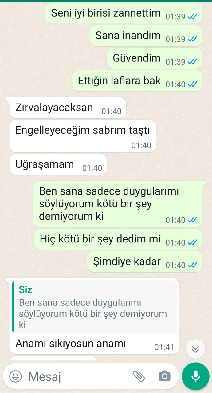 Sizce ayrılmalı mıydım? Fotoğraflı?
