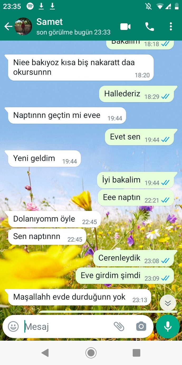 Sizce aramız nasıl?