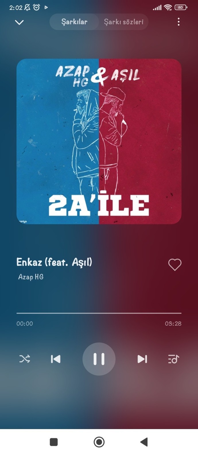Son zamanlarda sık dinlediğiniz bir şarkı var mı?