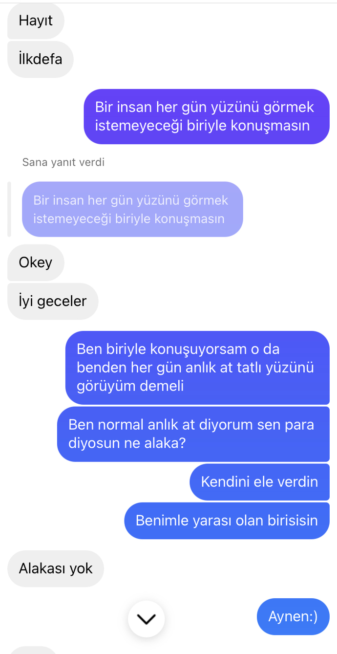 Bu ne ya? Para ne alaka?
