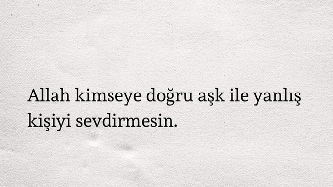 Aşk bir ihtiyaç mıdır alışkanlık mı?