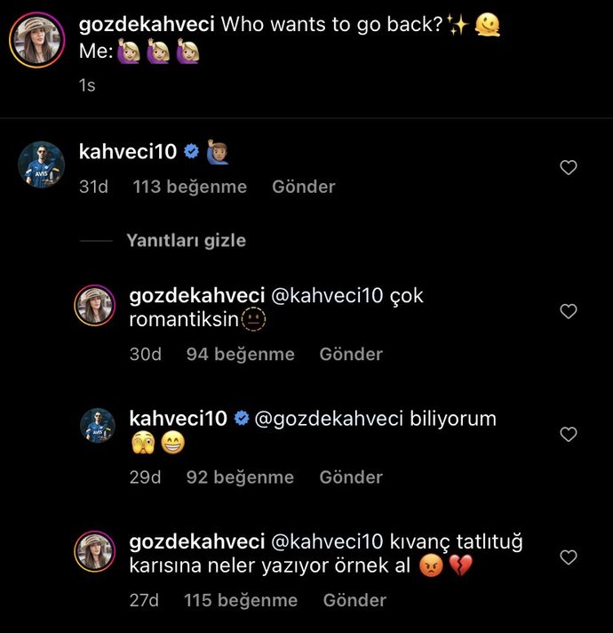 Kıvanç Tatlıtuğ eşine yazdığı sevgi sözleriyle erkeklere yeni standart getirdi! Sevgiliye güzel yorum yazmak zor mu?