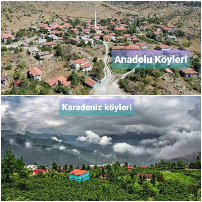 Anadolu köyleri böyleyken Karadeniz köyleri neden böyle?