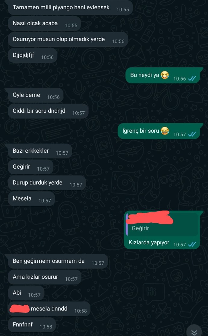Sevgilimin böyle sorular sorması sizce normal mi?