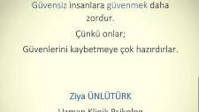Güven duygusu olmayan biriyle görüşür müsünüz?