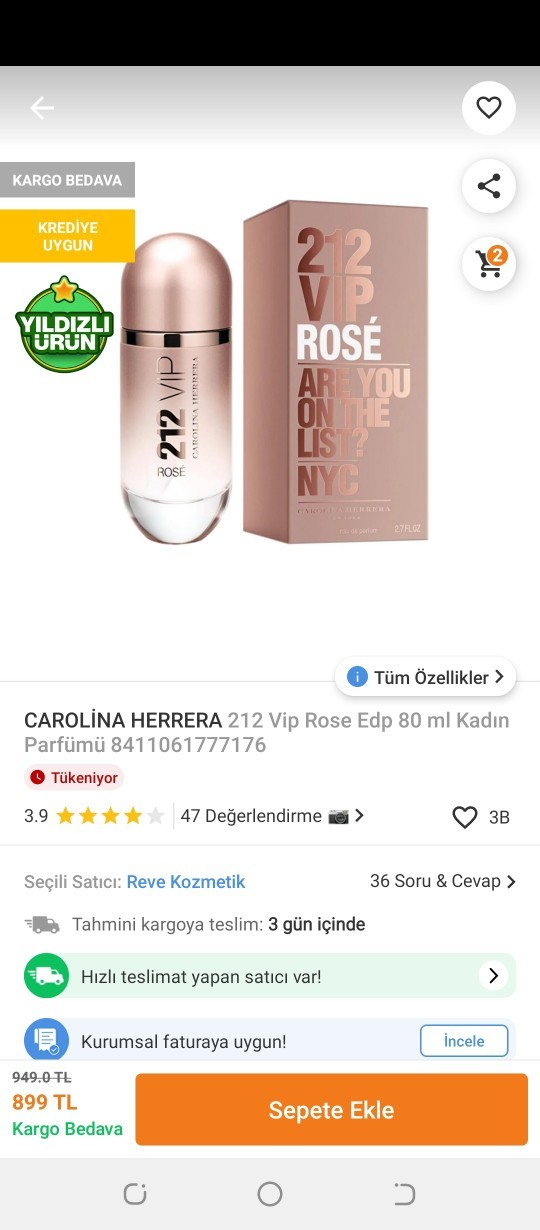 İmza parfümünüz nedir?